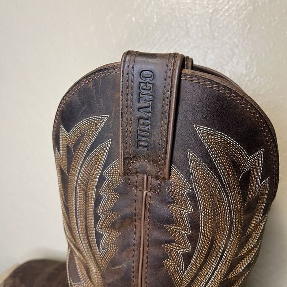 Durango Westward Western Performance Cowboy Boots Mens Size 8.5W Brown Leather main image 5